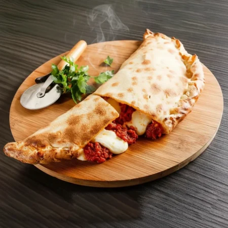 Rustic Calzone Chorizo Mozzarella