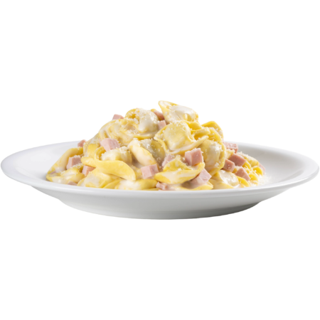 Tortellini Bolognesi con Panna e Prosciutto