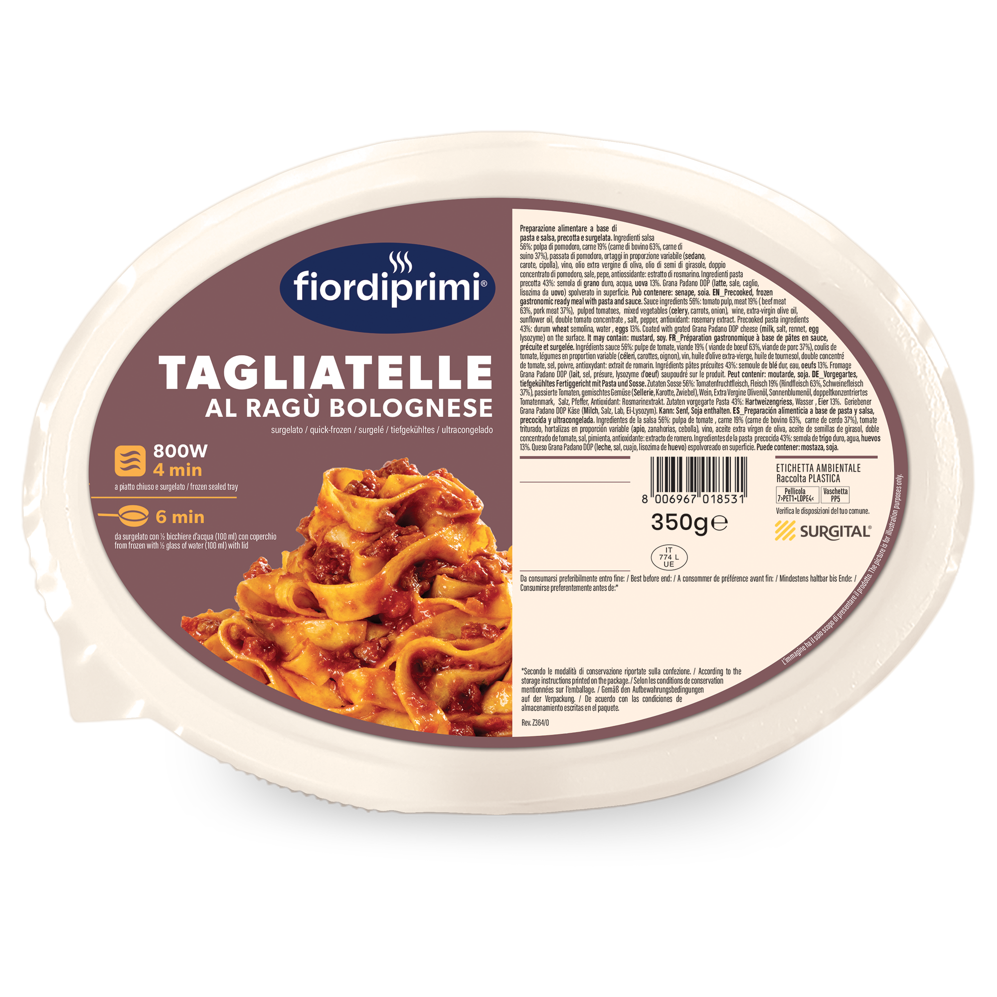 Tagliatelle with Meat Sauce 350g - Image 2