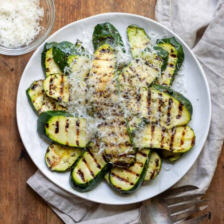 Renna Grilled Courgettes
