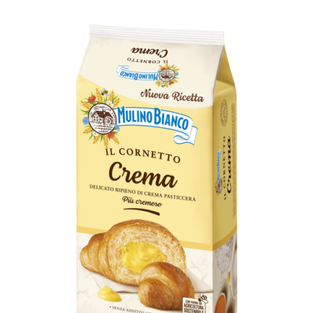 Mulino Bianco Cornetti Filled with Cream