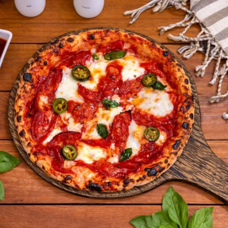 SPICY VOLCANO ETNA PIZZA