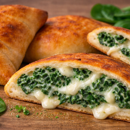 Calzone SPINACH MOZZARELLA | Same Flavour 2-4-8 Calzoni options x 180g