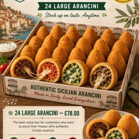 Freezer Saver Box — 24 Large Arancini