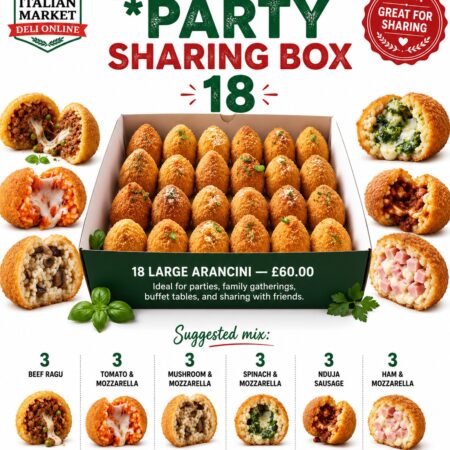 Party Sharing Box — 18 Large Arancini